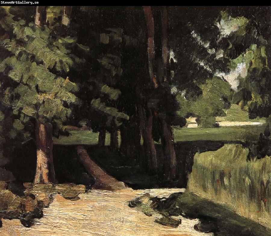 Paul Cezanne trees and Basin